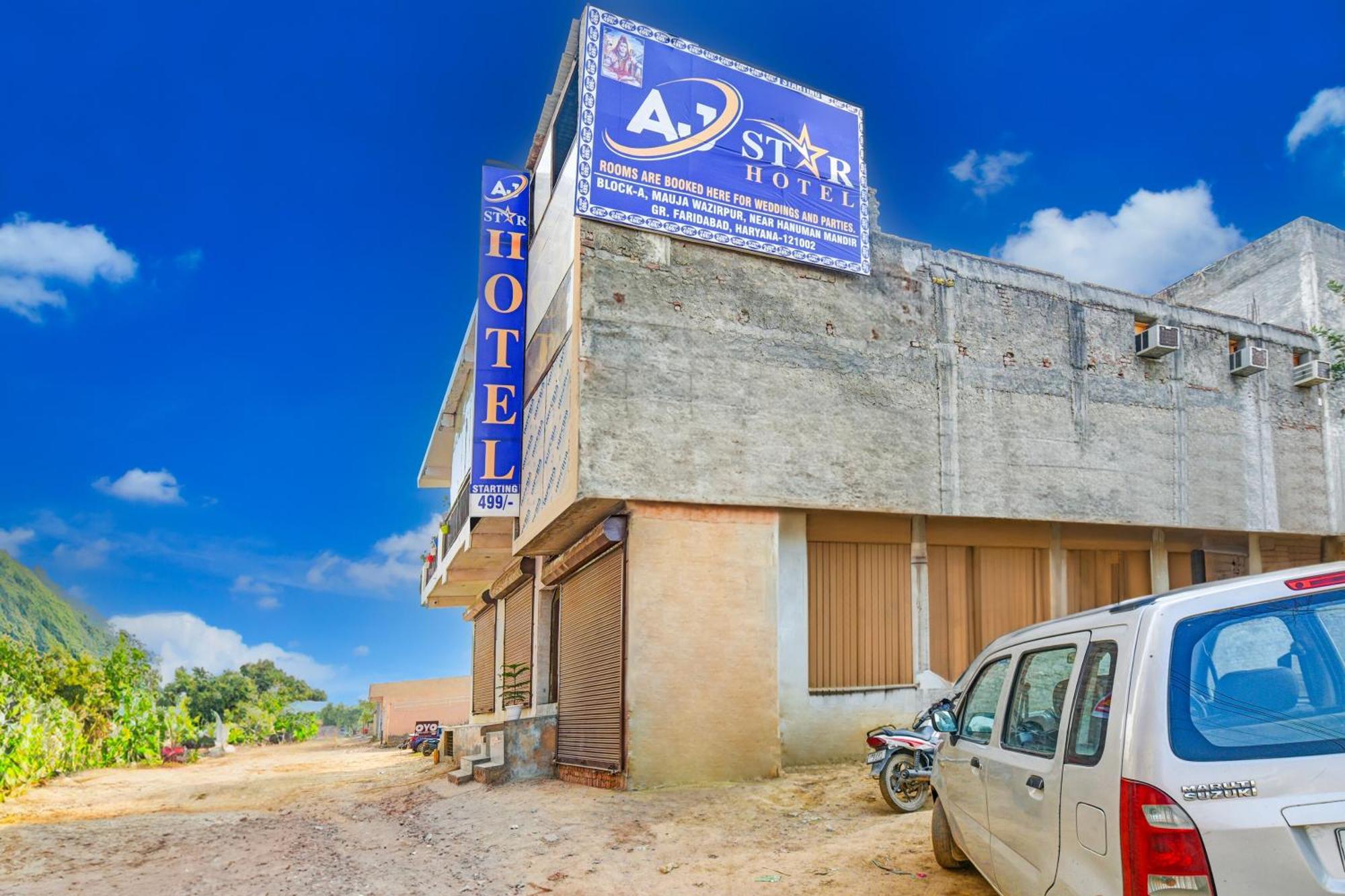 Hotel O Aj Star Hotel Faridabad Exteriör bild